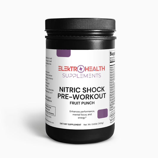 Nitric Shock Pre-Workout Powder (Elektro Punch)